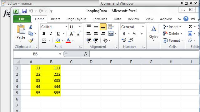 Writing Data From Matlab To Excel For Mac